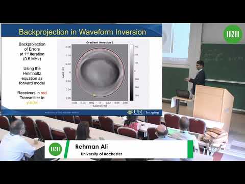 Dr. Rehman Ali | Frequency-Domain Waveform Inversion for Ultrasound Tomography