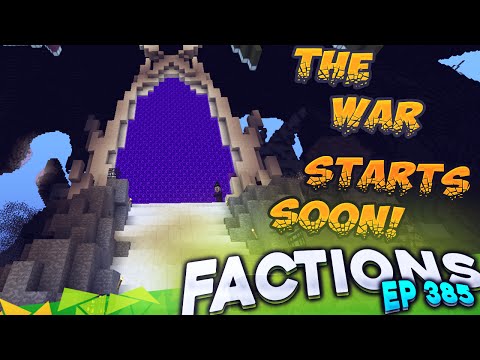 Minecraft Factions #385 - THE WAR IS BREWING! (Minecraft Raiding)