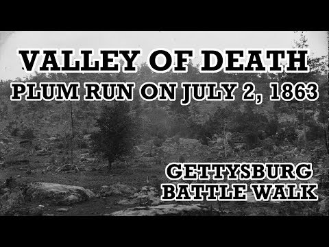 Valley of Death: Plum Run on July 2, 1863 - Gettysburg Battle Walk with Ranger Chuck Teague