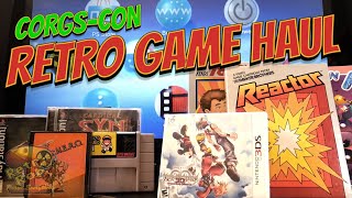 CORGS-CON  Retro Game Haul: Atari, Playstation, SNES and More!