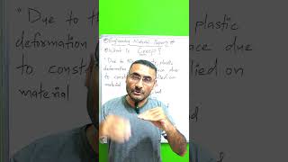 What is Creep? Material property #all_university
