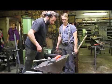 Schmiederei Lehmann in der Poolstraße in der Hamburger Neustadt