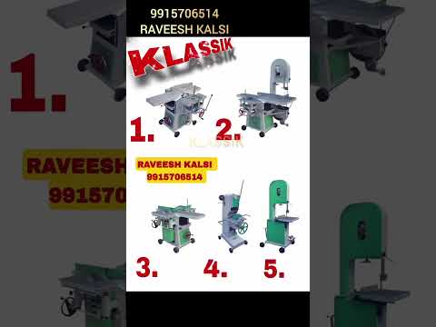 13inch Wood Working Machine attach Motorised Standing Chain Mortiser and 18inch Wood Cutting Bandsaw