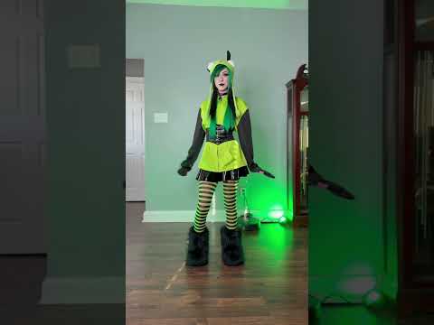 Did you watch Invader Zim? #gir #invaderzim #invaderzimcosplay #cosplay #early2000s #emo #alt #scene