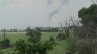 preview picture of video 'Tornado in Orlando Oklahoma part 2'