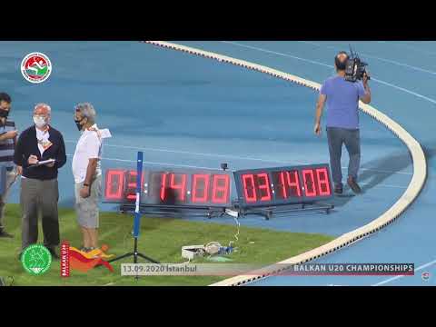 4x400m [M], zlatna Hrvatska - Prvenstvo Balkana za juniore i juniorke 2020