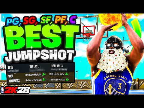 BEST JUMPSHOTS for EVERY BUILD & 3PT RATING in NBA 2K26! 100% GREEN RELEASES!