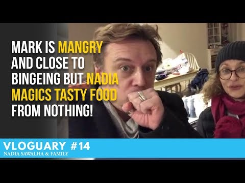 VLOGUARY 14 - Mark is MANGRY and close to BINGEING but NADIA Magics TASTY FOOD from NOTHING!