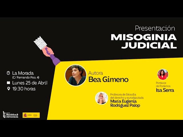 Vídeo relacionado con Misoginia judicial: La guerra jurídica contra el feminismo