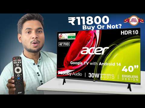 Acer 40 Inch Ultra I Series FHD Google TV Unboxing & Review