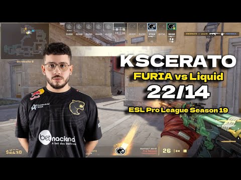 CS2 POV FURIA KSCERATO (22/14) vs Liquid (Inferno) @ ESL Pro League Season 19