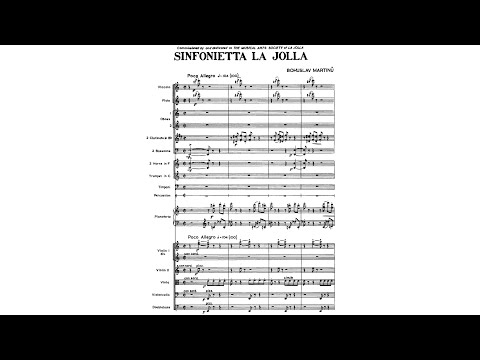 Bohuslav Martinů - Sinfonietta La Jolla, H. 328