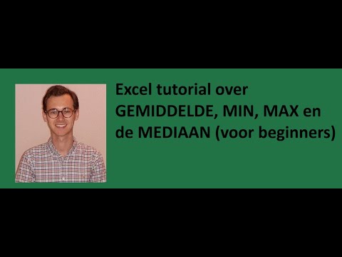 Beschrijvende statistiek in Excel (voor beginners)