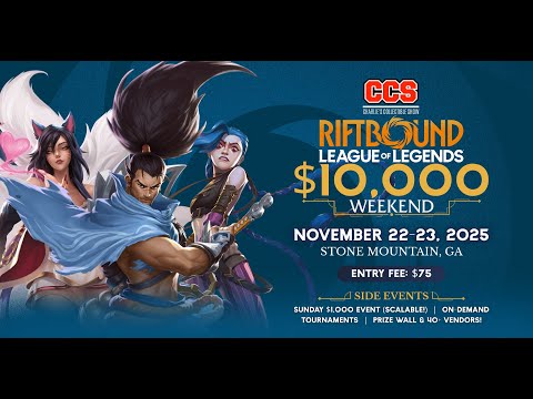 CCS Riftbound $10,000 Tournament - Day 1