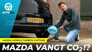 Mazda Mobile Carbon Capture vangt CO2 terwijl je rijdt! - AutoRAI TV