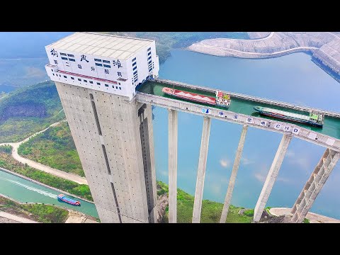 Riding China's Tallest Boat Lift Ever Built