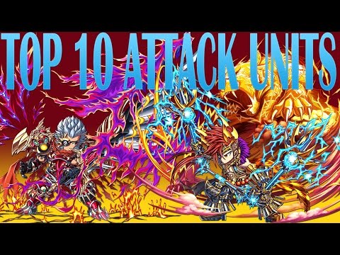 Brave Frontier | Episode 487: Top 10 Highest Attack Units!
