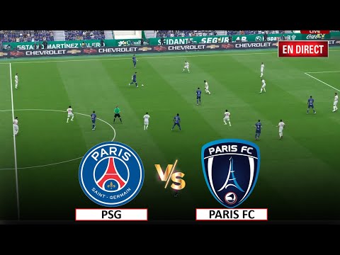 🔴En Direct : PSG vs Paris FC I Coupe de France Full Match Live Streaming Today Now  eFootball Pes 21