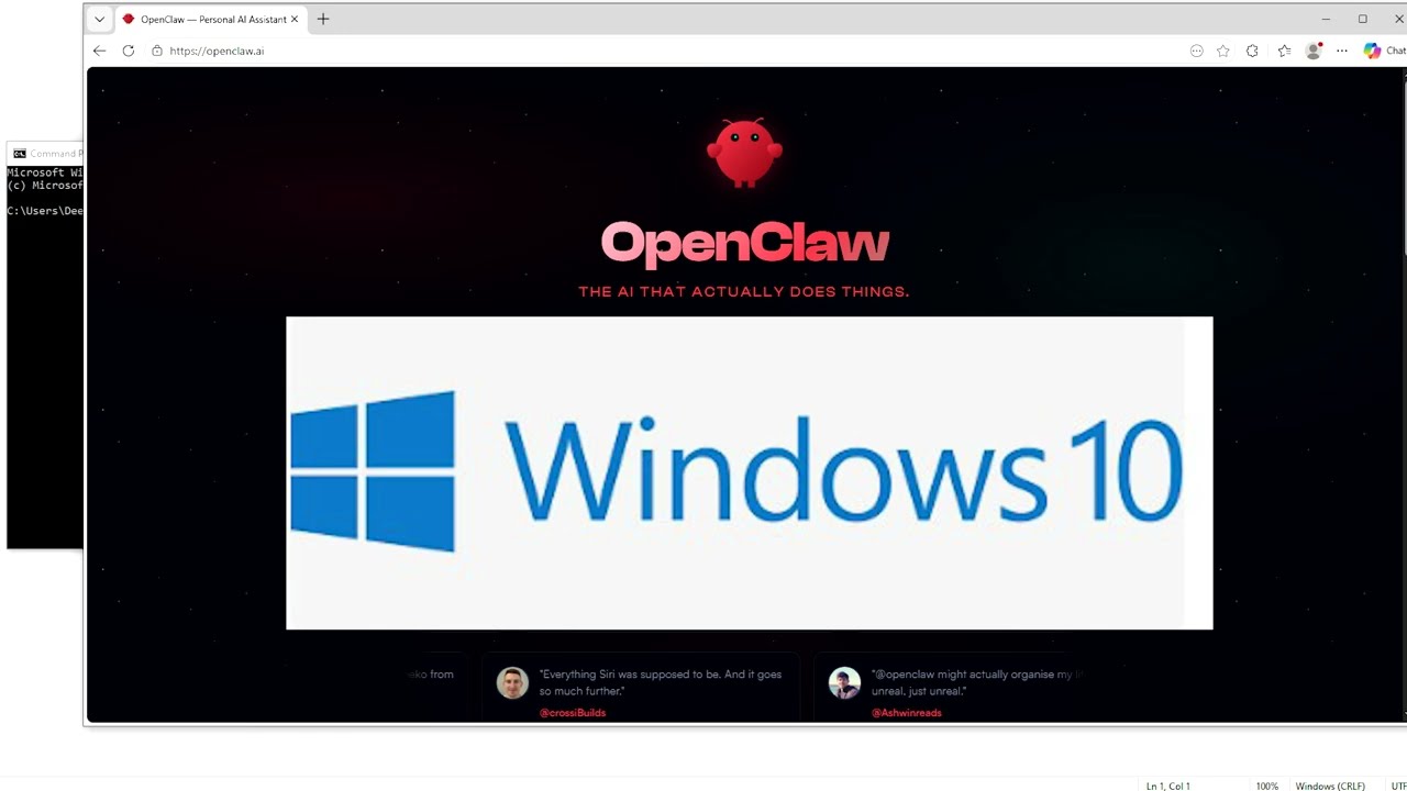 🚀 Installing OpenClaw on Windows 10/11 – Step-by-Step Guide