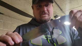 working on the master Scout knife about done with it