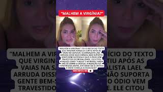 Virginia Fonseca reage a ataques e curte post que denuncia inveja e ódio após vaias na Sapucaí