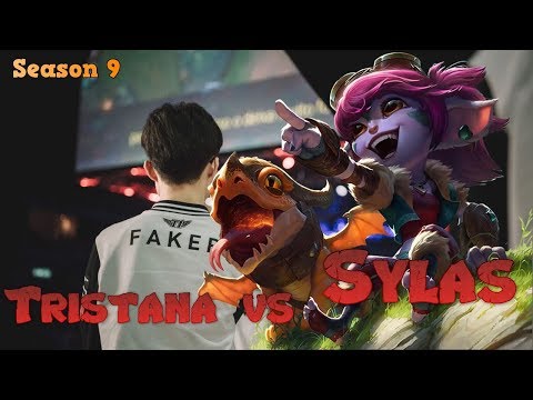 Faker - Tristana vs Sylas Mid - Patch 9.19 LoL Season 9 KR Ranked | League of Legends Replays