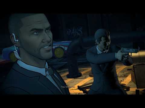 Batman The Enemy Within Episode 5 Agents And Bane fight scene good choices VIGILANTE