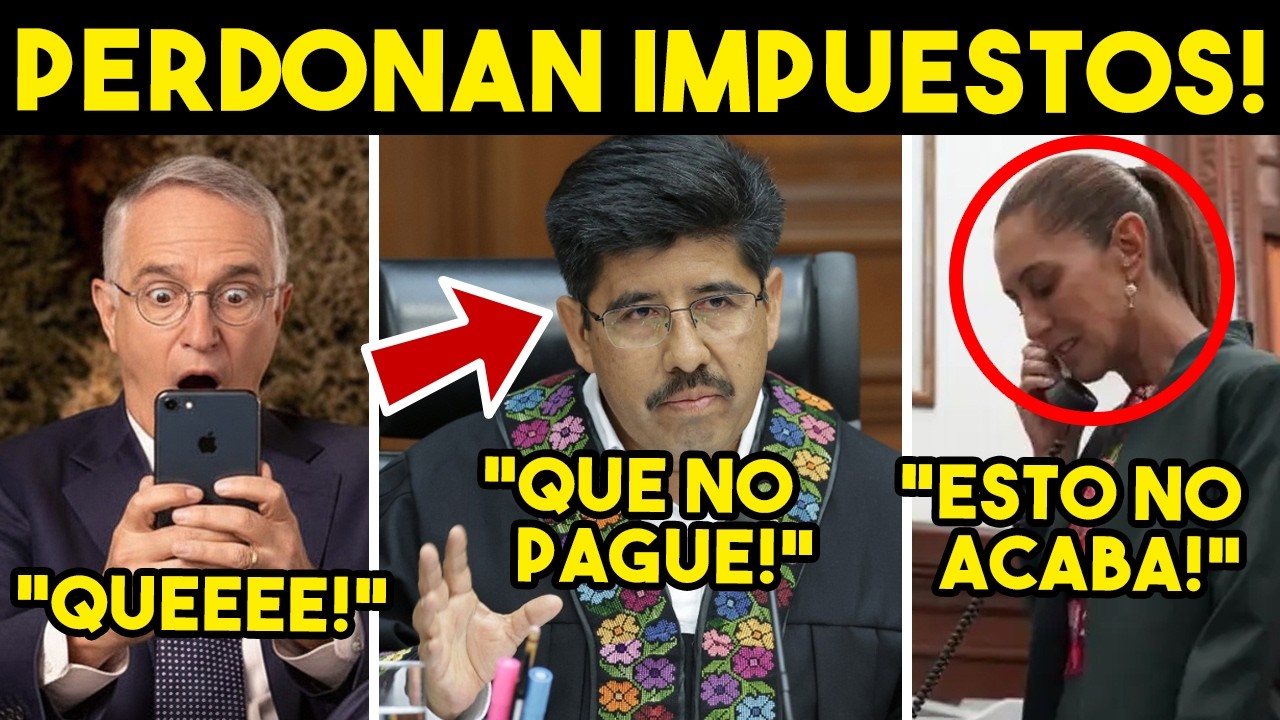 INESPERADO! CORTE PERDONA IMPUESTOS, SORPRENDE A TODOS. NOTICIA LLEGA PALACIO, ULTIMA HORA.