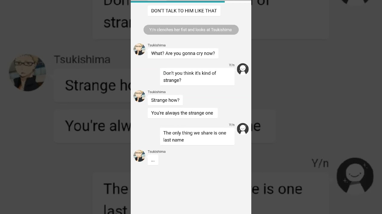 POV:  Tsukki is your older brother that torments you— #angst #haikyuu #haikyuutexting