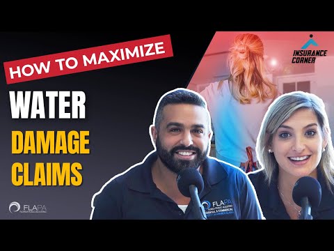 How to maximize water damage claims?