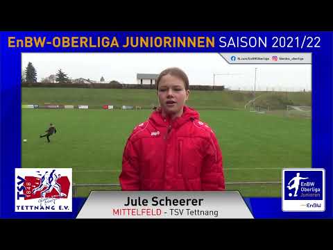 EnBW-Oberliga - TSV Tettnang - B-Juniorinnen 21/22 - Jule Scheerer