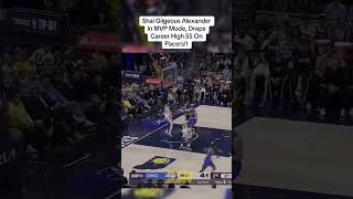 Shai Gilgeous Alexander In MVP Mode, Drops Career High 55 On Pacers!!