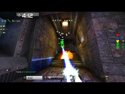 Quake Live: 1700 elo vs 2300 elo (probably Cypher or Clawz)