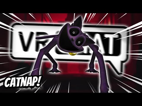 CATNAP SCARES EVERYONE IN VRCHAT! | Funny VRChat Moments (FT @ZeCyberChimp)