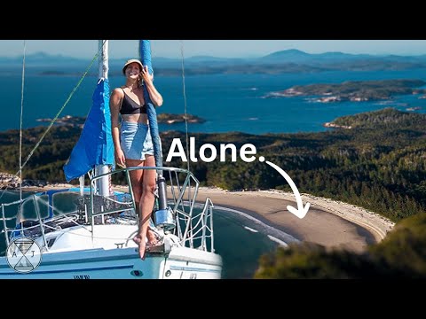 Remote Canada's Pristine White Sand Paradise! Exploring HAKAI Sailing the Wild Pacific Coast!