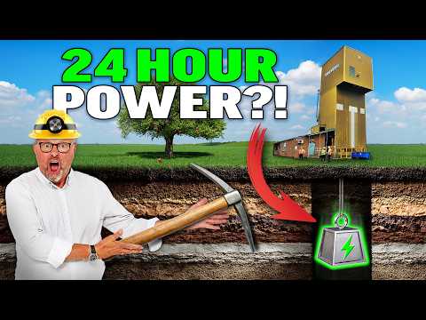 Gravity Batteries: Storing Renewable Energy Underground?!