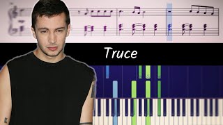 How to play piano part of Truce by Twenty One Pilots