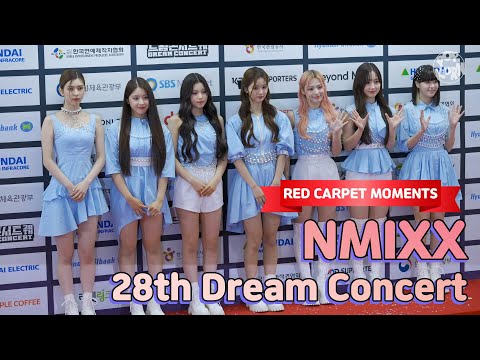 [NMIXX] 28th Dream Concert｜Red Carpet moments
