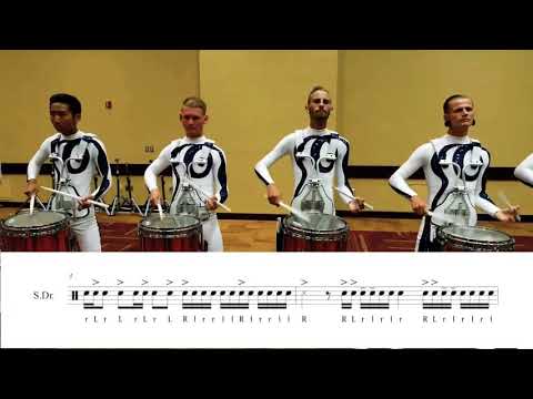 Blue Coats 2016 - Snare Feature [LEARN THE MUSIC]