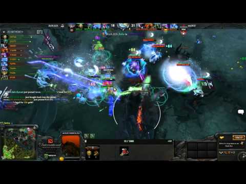 TI 4 EU Qual Playoffs WB Final Mouz vs Rox.Kis Game 2 Top Raxx