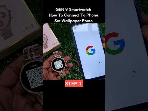 GEN 9 GEN 9 Smartwatch How To Connect To Phone set Wallpaper Photo #shorts #shortvideo