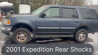 2001 Ford Expedition Rear Shocks Replaced
