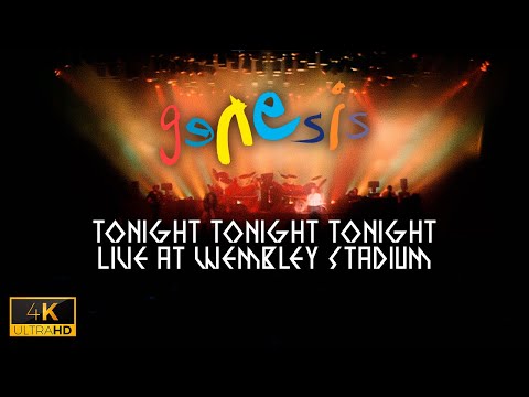 Genesis "Tonight Tonight Tonight" Live At Wembley Stadium 1987 - Remaster 4K