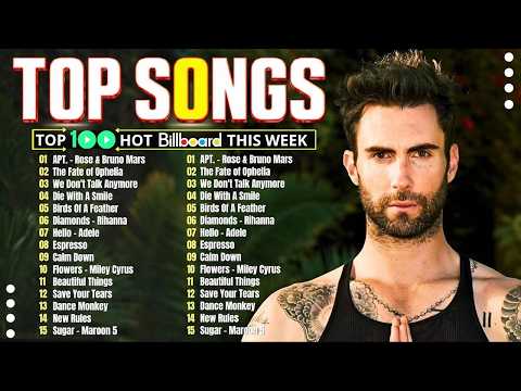 Billboard Top 50 This Week 🍋 Maroon 5, The Weeknd, Charlie Puth, Dua Lipa, Bruno Mars, Rihanna