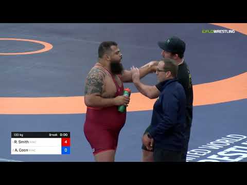 2018 Marine Corps US Open/Senior Men's Greco-Roman 130 Finals - Robert Smith (NYAC) Vs. Adam Coon