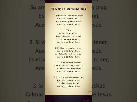 29 ACEPTA EL PERDÓN DE JESUS
