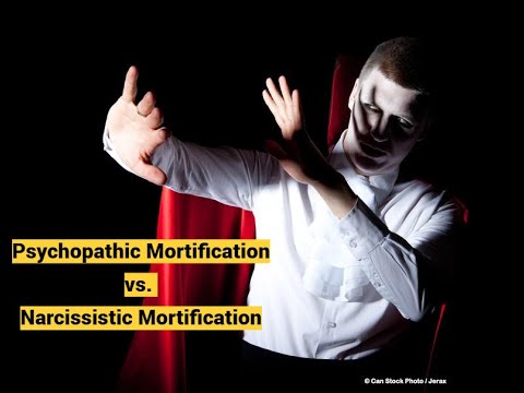 Psychopathic Mortification vs. Narcissistic Mortification