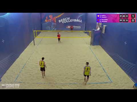 14:00 B.Isakov / M.Kyselov - A.Horoshko / M.Anhelov | Winners Beach Volleyball