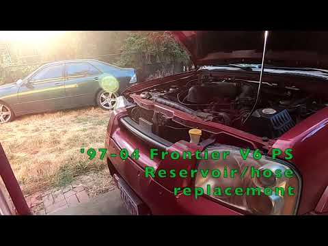 Nissan Frontier Power Steering Reservoir & Hose Replacement (1997-2004)