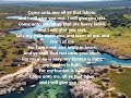 Blankenship's, COME UNTO ME - vocal cover